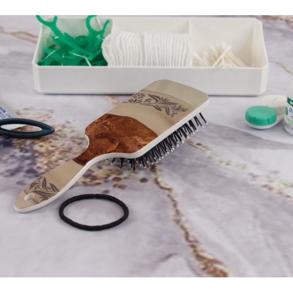 Custom Design - Hair Brush - In Bathroom