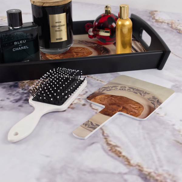 Custom Design - Hand Mirror - With Hair Brush