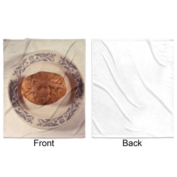 Custom Design - Minky Blanket - 50"x60" - Single Sided - Front & Back