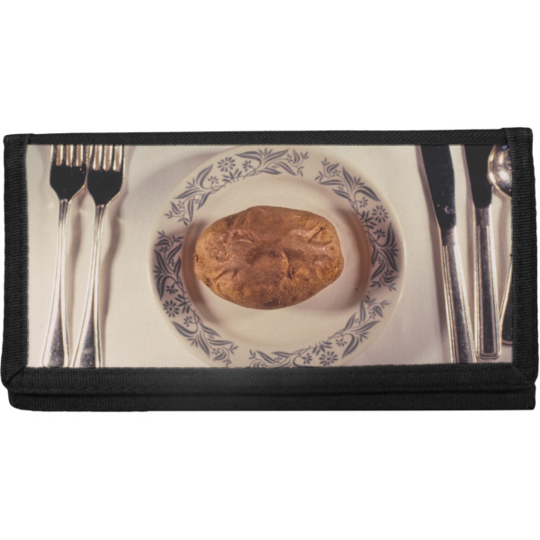 Custom Design Your Own Canvas Checkbook Cover