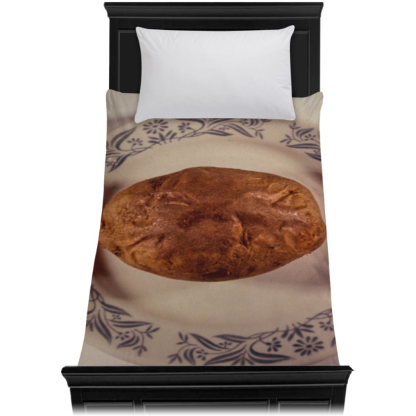 Custom Design - Duvet Cover - Twin - On Bed - No Prop