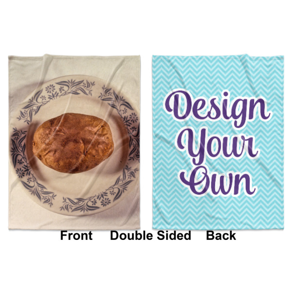 Custom Design - Baby Blanket (Double Sided - Printed Front and Back)