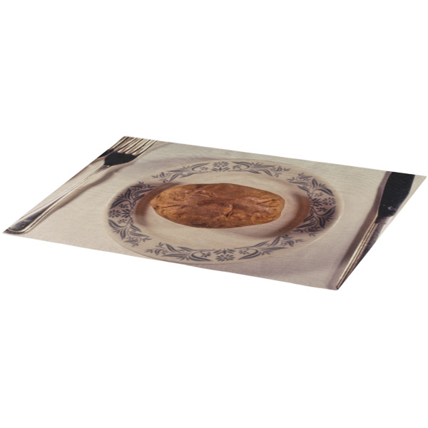 Custom Design - Burlap Placemat (Angle View)