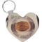 Design Your Own Heart Plastic Keychain