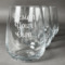 Design Your Own Stemless Wine Glasses - Laser Engraved- Set of 4