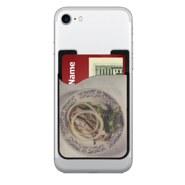 Custom Design Your Own 2-in-1 Cell Phone Credit Card Holder & Screen Cleaner