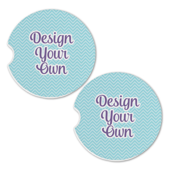 Custom Design - Sandstone Car Coasters - Set of 2
