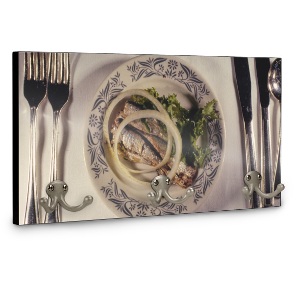 Custom Design - Wall Mounted Coat Hanger - Side View