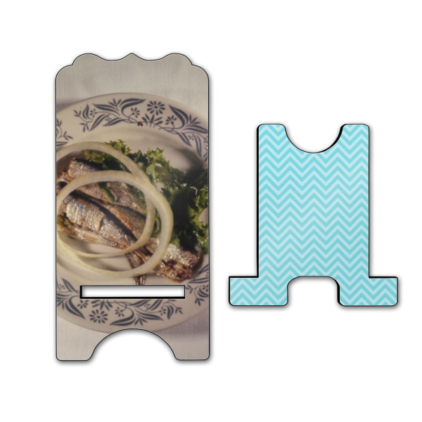 Custom Design - Stylized Phone Stand - Front & Back - Large