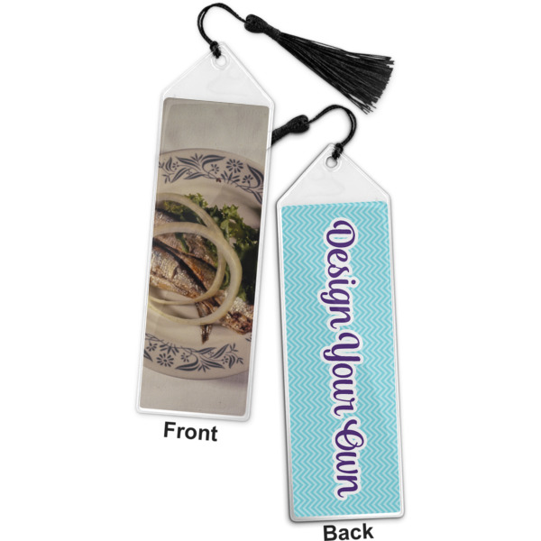 Custom Design - Bookmark w/ Tassel - Front and Back