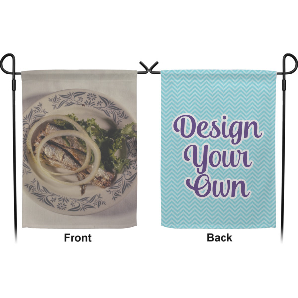 Custom Design - Garden Flag - Double Sided Front and Back