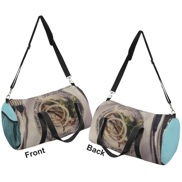 Custom Design - Duffle bag large front and back sides