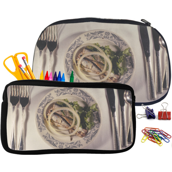 Custom Design - Pencil / School Supplies Bags Small and Medium