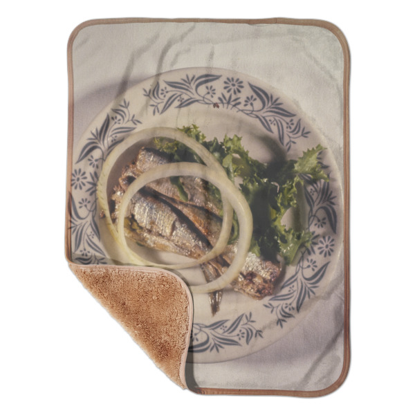 Custom Design Your Own Sherpa Baby Blanket - 30" x 40"