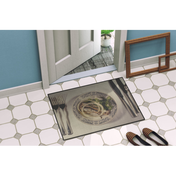 Custom Design - Door Mat - 24"x18" - Lifestyle - Porch