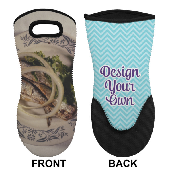 Custom Design - Neoprene Oven Mitt (Front & Back)