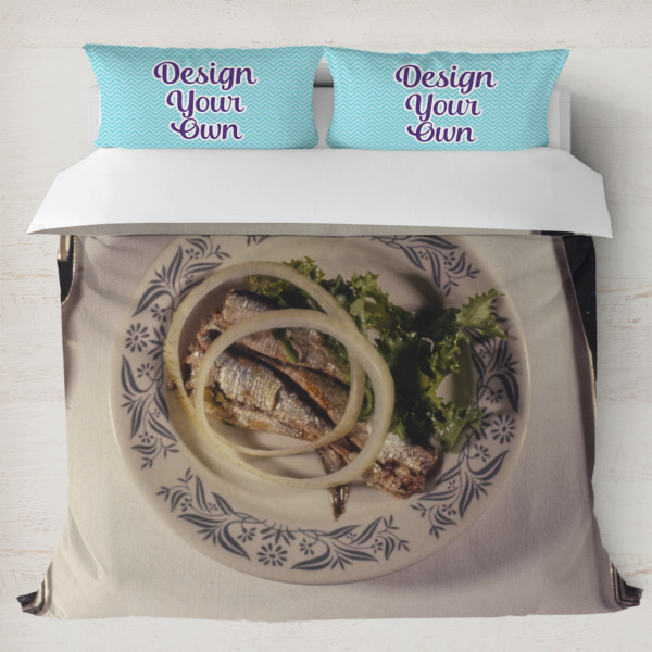 Custom Design Your Own Duvet Cover Set - King