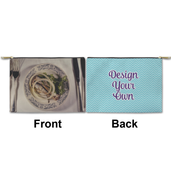 Custom Design - Small Zipper Pouch Approval (Front and Back)