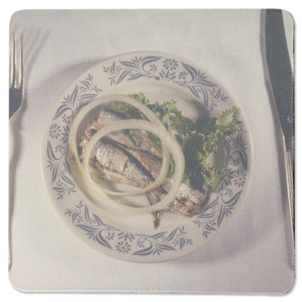 Custom Design - Square Coaster Rubber Back - Single