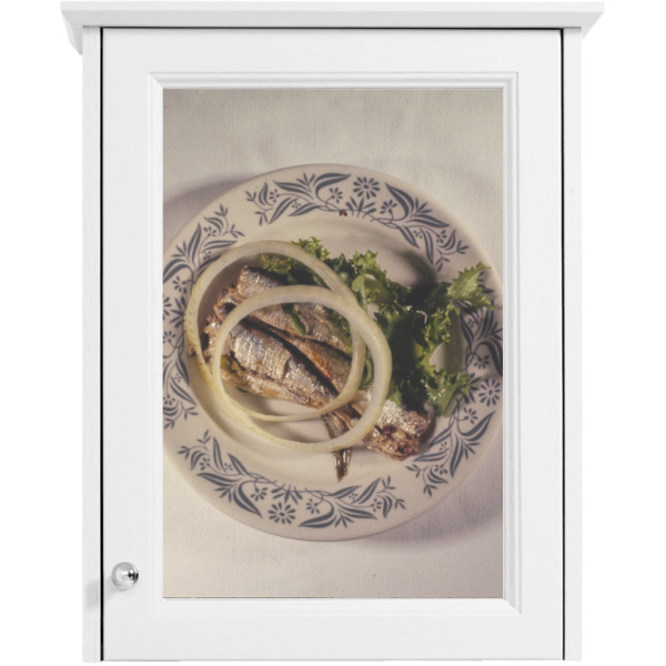 Custom Design - Single White Cabinet Decal