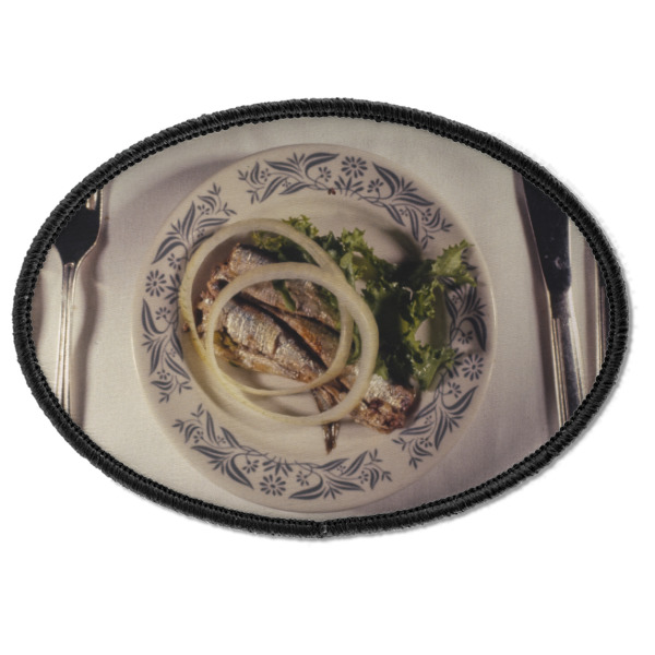 Custom Design - Iron On Patch - Oval - Front