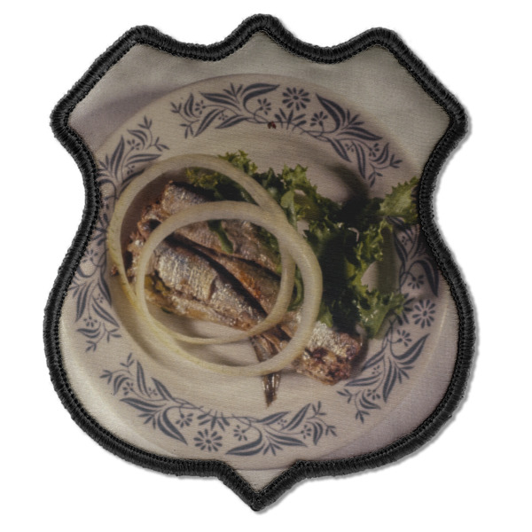 Custom Design - Iron On Patch - Shield - Style C - Front