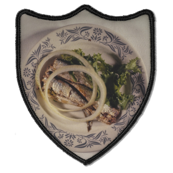 Custom Design - Iron On Patch - Shield - Style B - Front