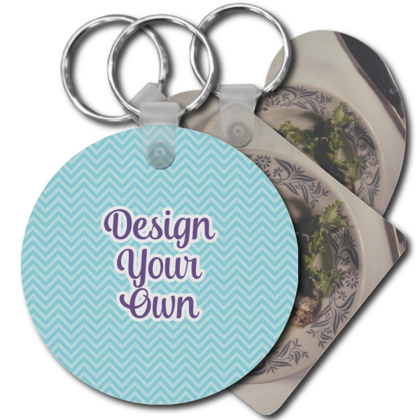 Custom Design Your Own Plastic Keychain