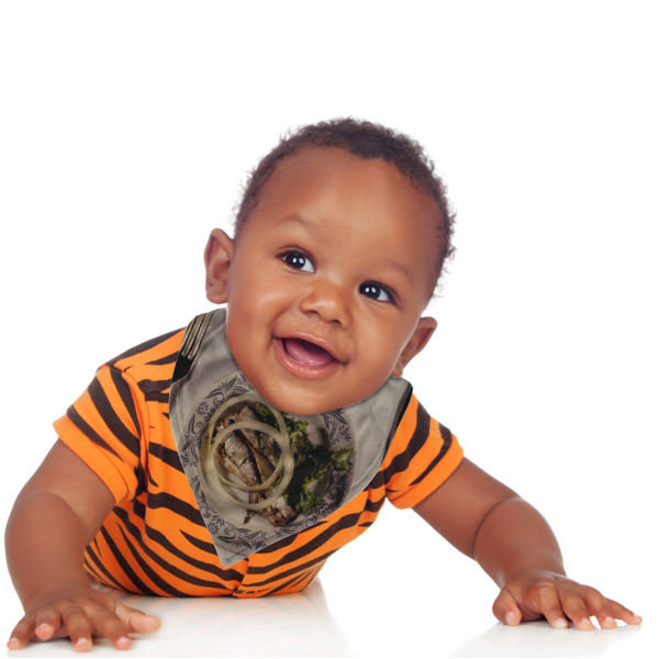 Custom Design - Bandana Bib - (Lifestyle 1 boy)