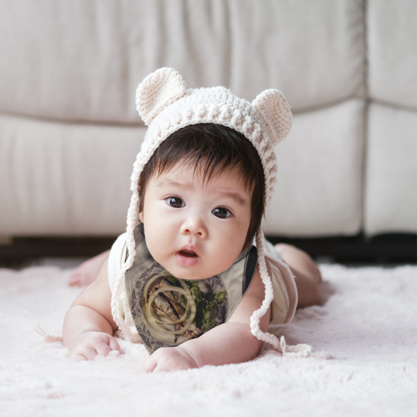 Custom Design - Bandana Bib - (Lifestyle 2 girl)