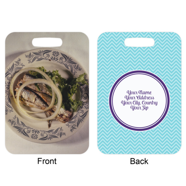 Custom Design - Metal Luggage Tag - Approval