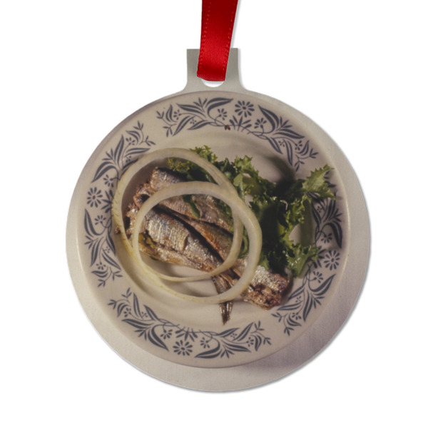 Custom Design - Metal Ball Ornament - Front