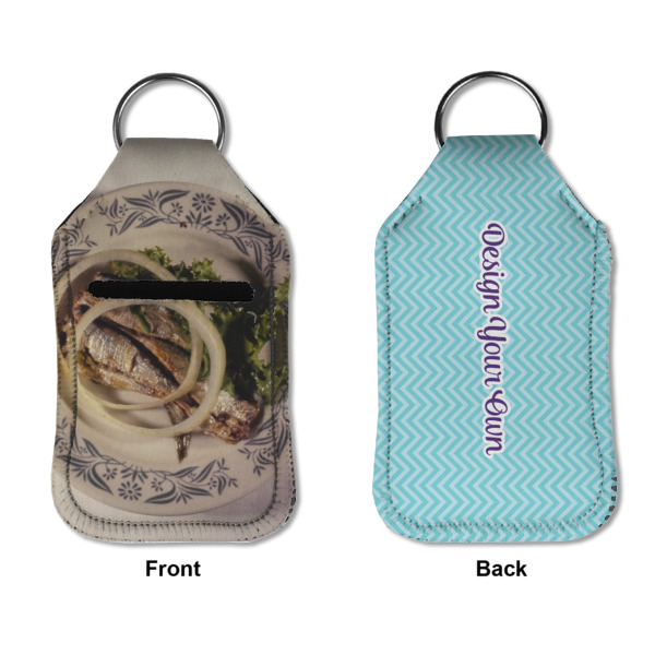 Custom Design - Sanitizer Holder Keychain - Small APPROVAL (Flat)