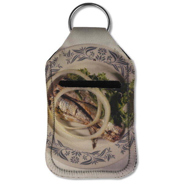 Custom Design - Sanitizer Holder Keychain - Small (Front Flat)