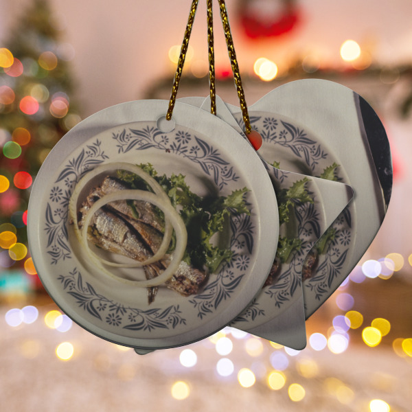 Custom Design Your Own Ceramic Ornament