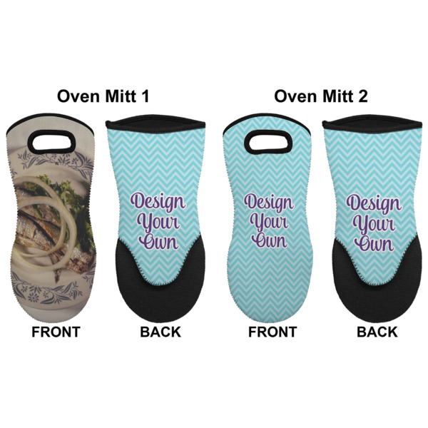 Custom Design - Neoprene Oven Mitt - Set of 2 - Approval