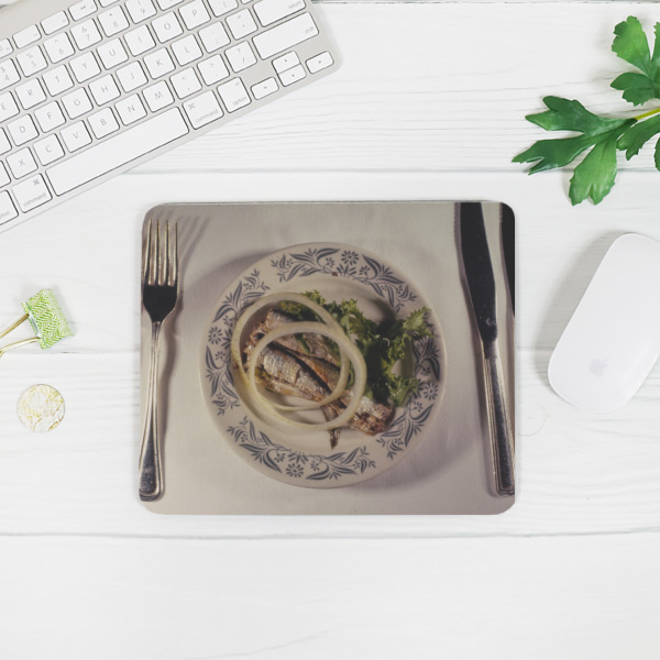 Custom Design - Rectangular Mouse Pad - LIFESTYLE 2