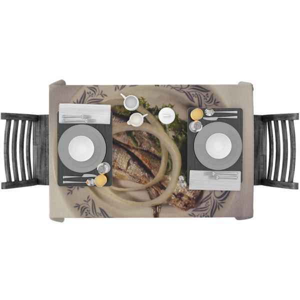 Custom Design - Rectangular Tablecloths - LIFESTYLE