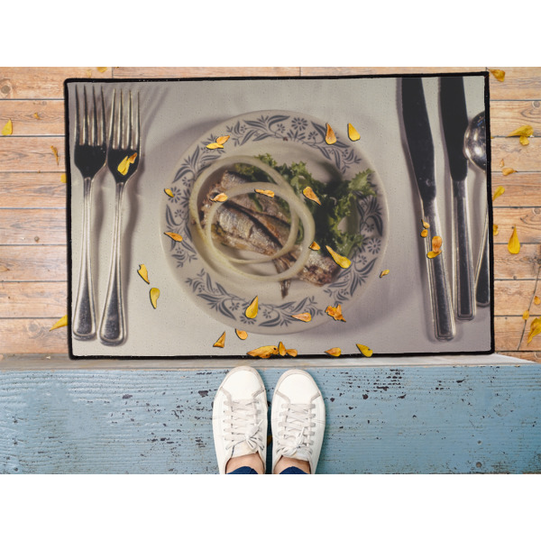 Custom Design - Door Mat - 36"x24" - Lifestyle