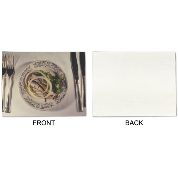 Custom Design - Linen Placemat - APPROVAL Single (single sided)