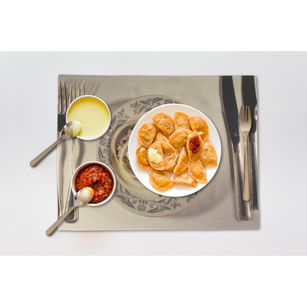 Custom Design - Linen Placemat - Single - Lifestyle