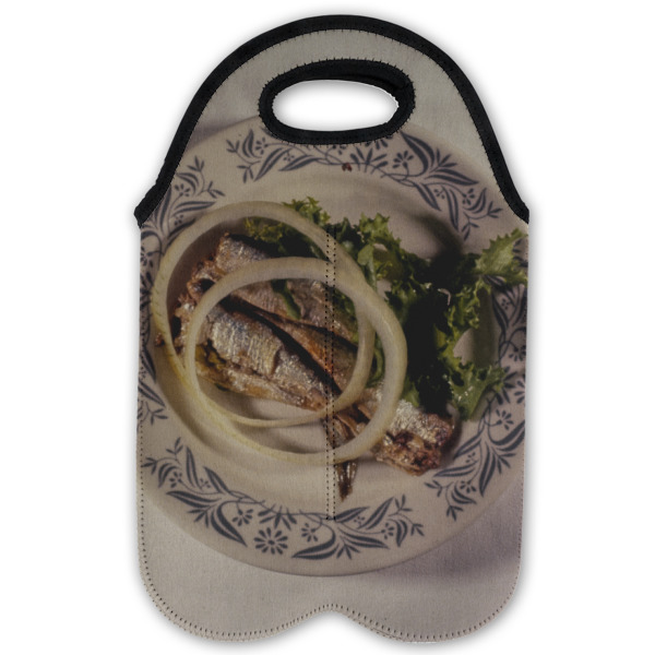 Custom Design - Double Wine Tote - Flat