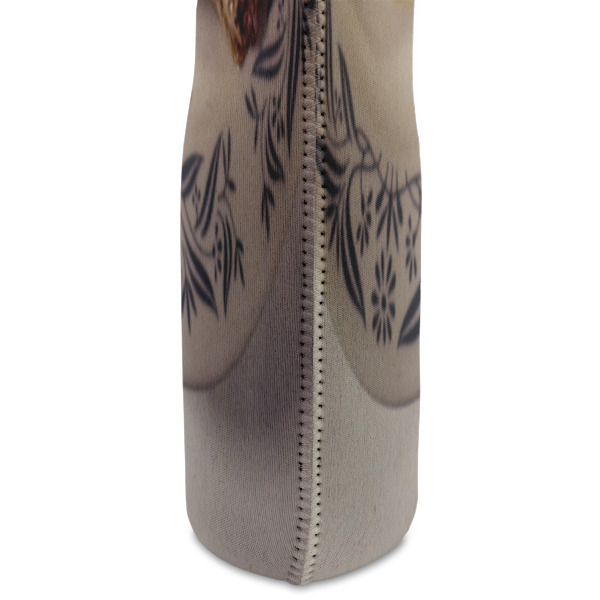 Custom Design - Double Wine Tote - Side Closeup