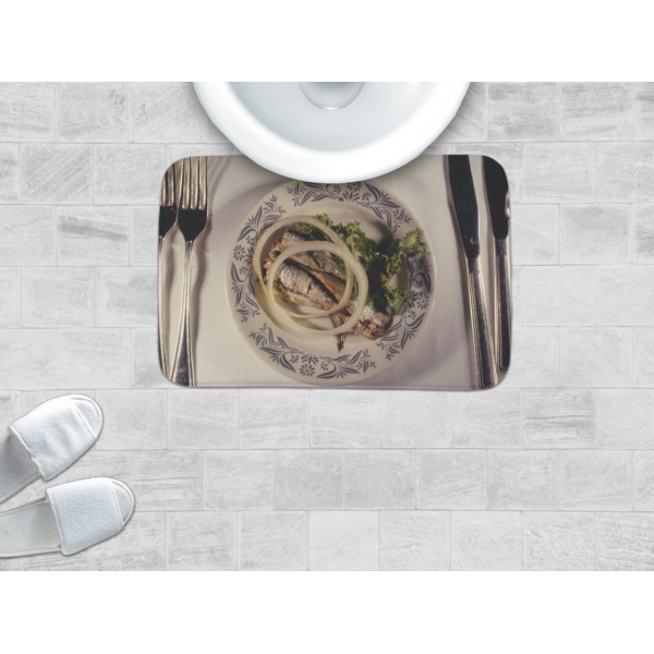 Custom Design - Memory Foam Bath Mat - LIFESTYLE 24x17