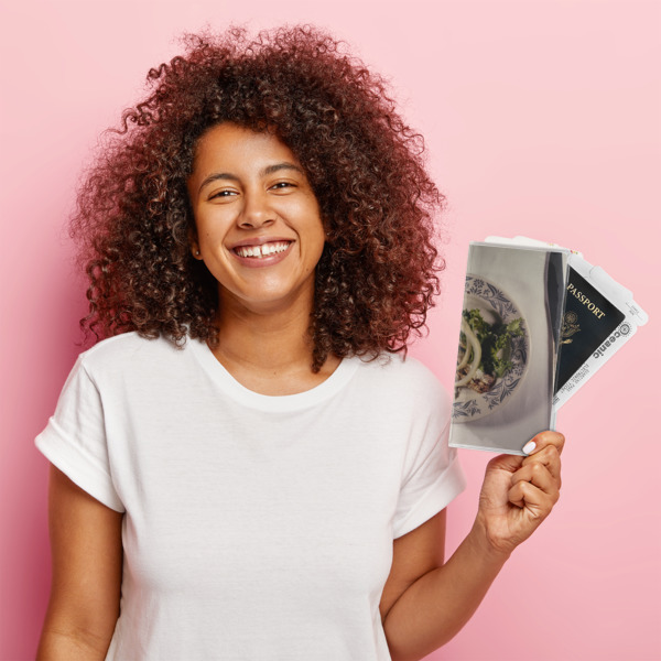 Custom Design - Vinyl Document Holder - LIFESTYLE