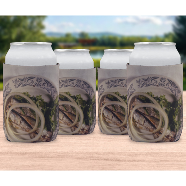 Custom Design - Can Cooler - Standard 12oz - Set of 4 - In Context