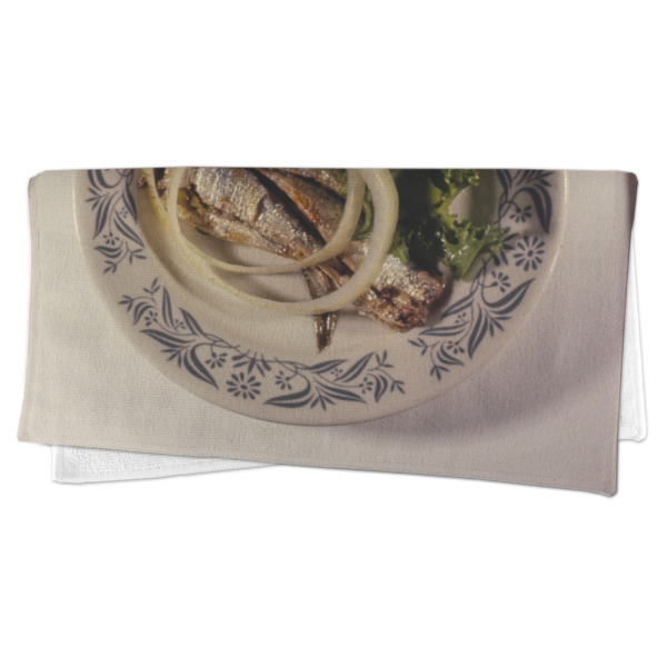 Custom Design - Microfiber Dish Rag - FOLDED (half)