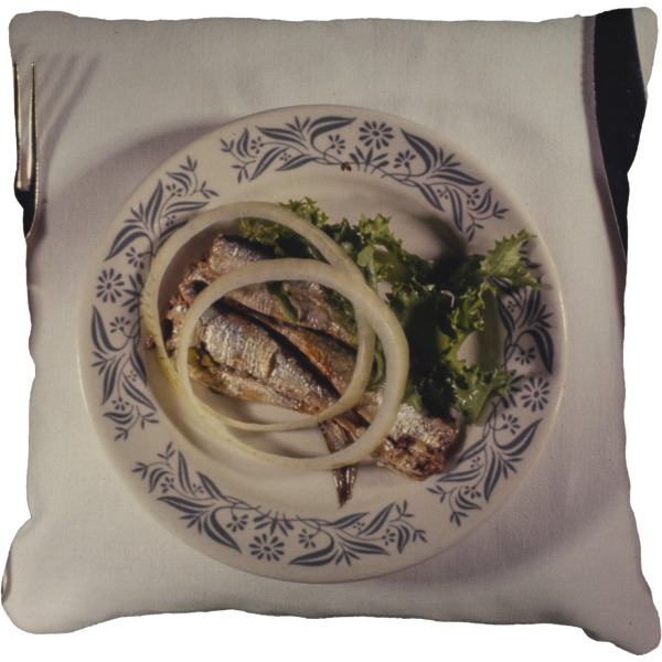 Custom Design Your Own Faux-Linen Throw Pillow 20"