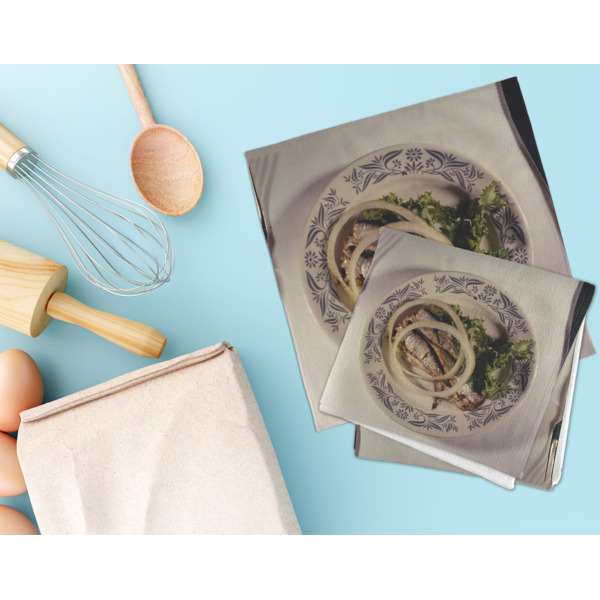 Custom Design - Microfiber Dish Rag - LIFESTYLE