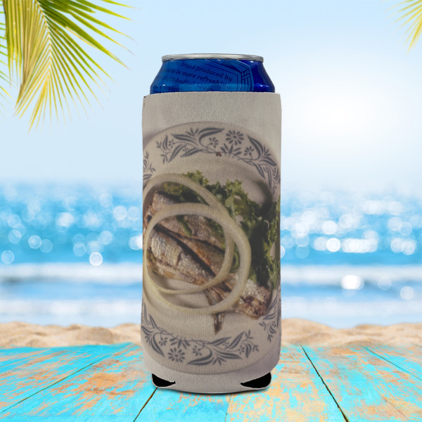 Custom Design - Can Cooler - 16oz - In Context